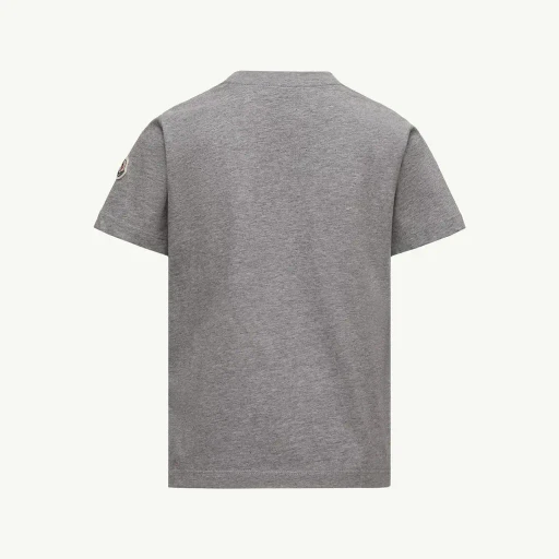 Textured Logo Cotton T-Shirt