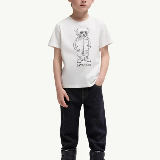 Printed Motif Cotton T-Shirt