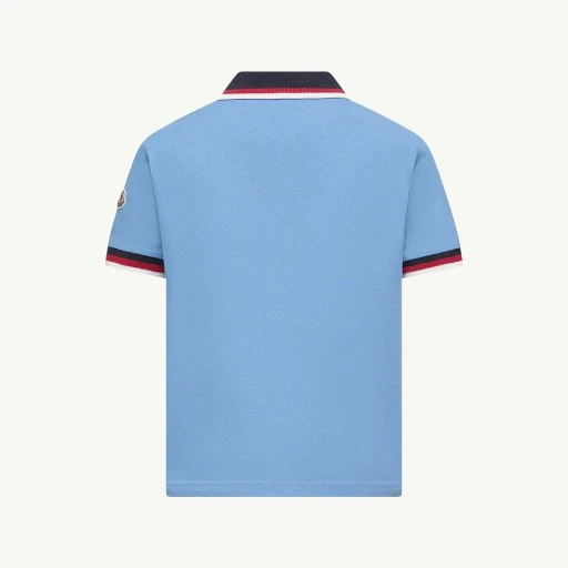 Tricolour-Trimmed Cotton Polo Shirt