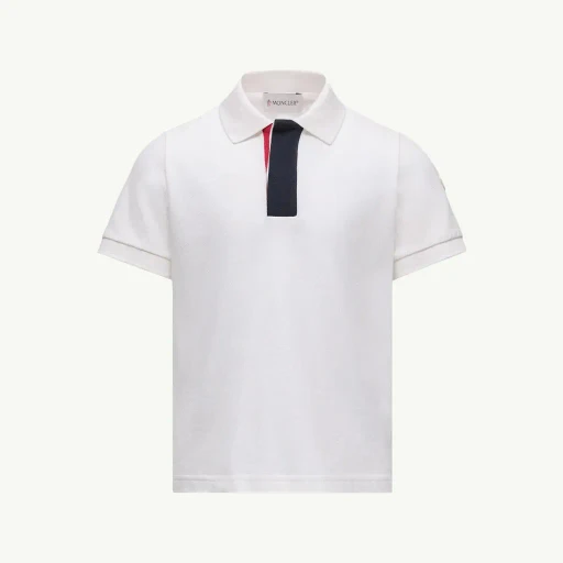 Tricolour-Trimmed Cotton Piquet Polo Shirt