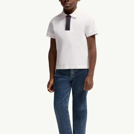 Tricolour-Trimmed Cotton Piquet Polo Shirt
