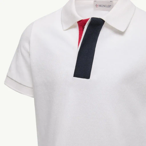 Tricolour-Trimmed Cotton Piquet Polo Shirt