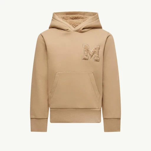 Teddy Logo Cotton Hoodie