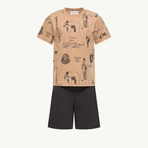 Animal Print Cotton Set