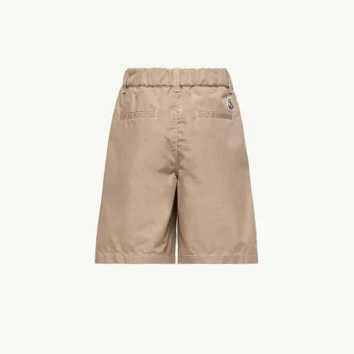 Logo Poplin Bermuda Shorts