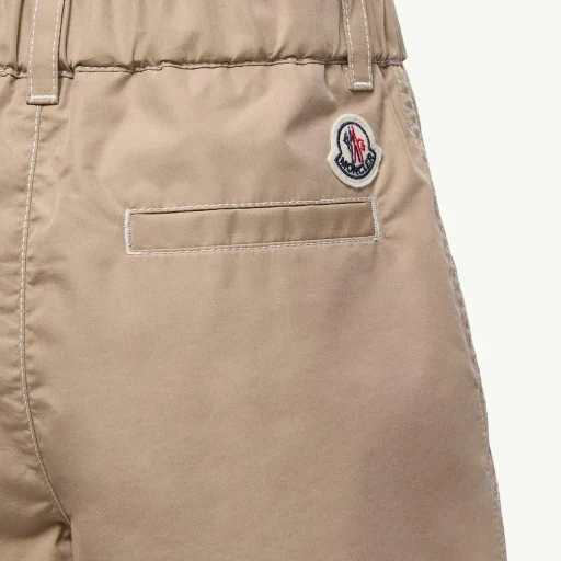 Logo Poplin Bermuda Shorts