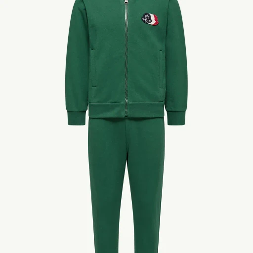 Triple Logo Cotton Fleece Sweatsuit