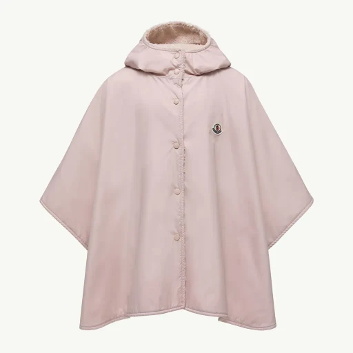 Reversible Hooded Teddy Cape