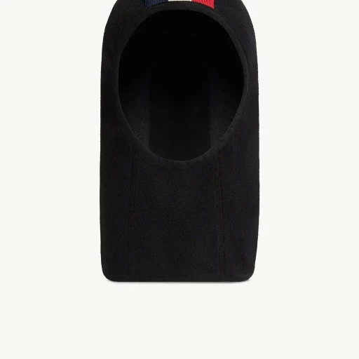 Striped Trim Fleece Balaclava