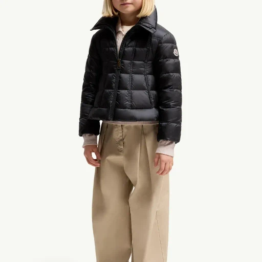 Ayfer Square-Quilted Short Down Jacket