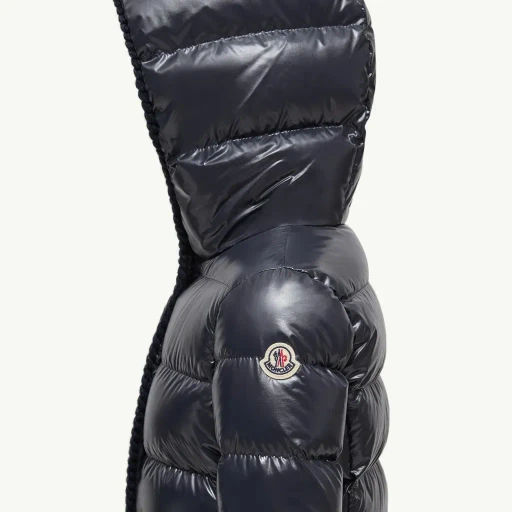 Glareins Braided Trim Hooded Down Jacket