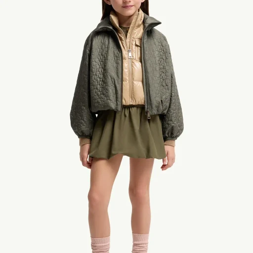Kamelya Floral-Quilted Padded Jacket