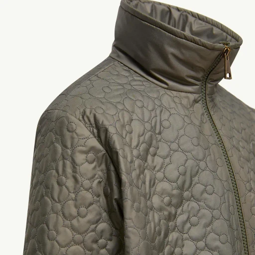 Kamelya Floral-Quilted Padded Jacket