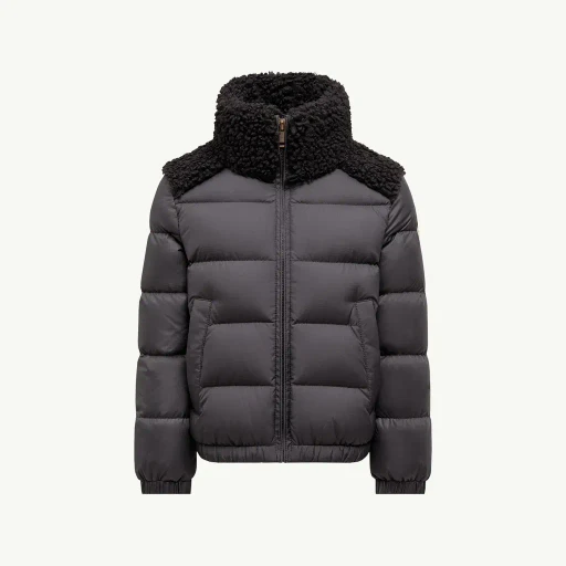 Vard Teddy-Trimmed Down Jacket