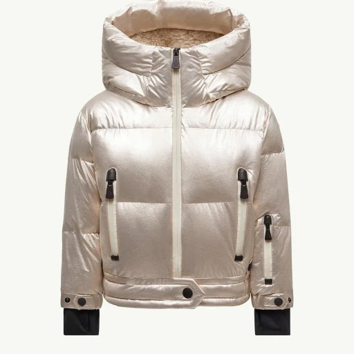 Violette Metallic Down Jacket