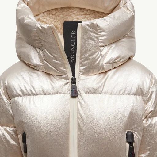 Violette Metallic Down Jacket