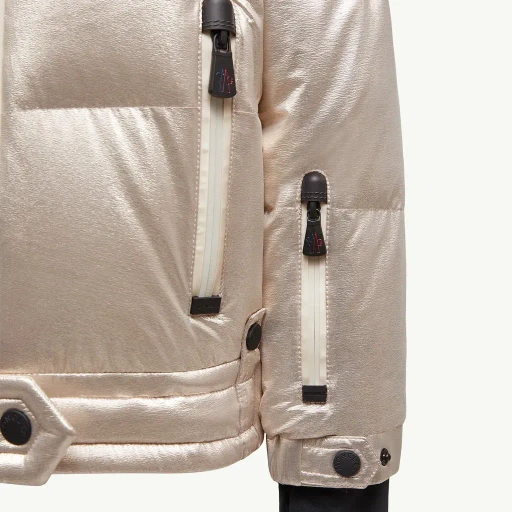 Violette Metallic Down Jacket