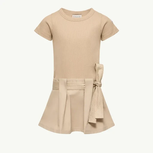 Bow Cotton Dress