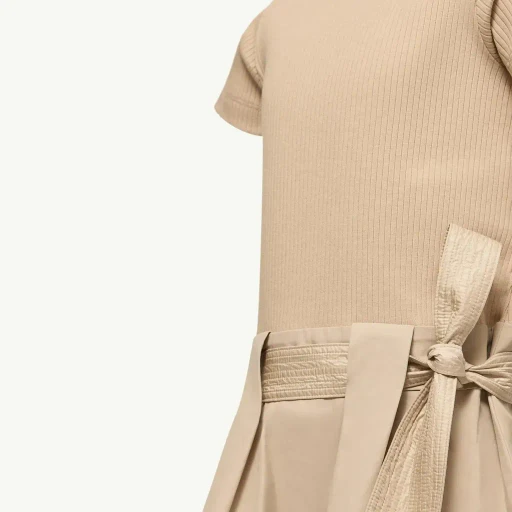 Bow Cotton Dress