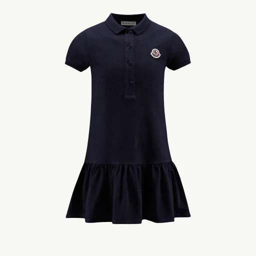 Cotton Piquet Polo Shirt Dress