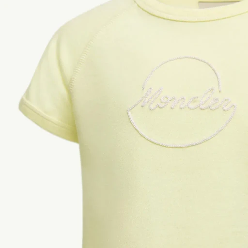 Embroidered Logo Cotton T-Shirt