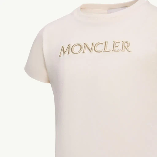 Embroidered Logo Cotton T-Shirt