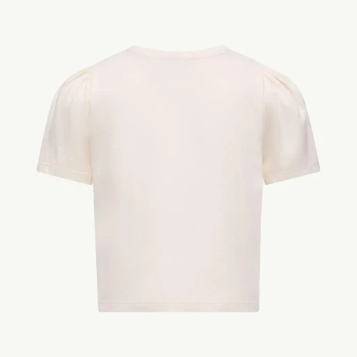 Floral Logo Print Cotton Blend T-Shirt