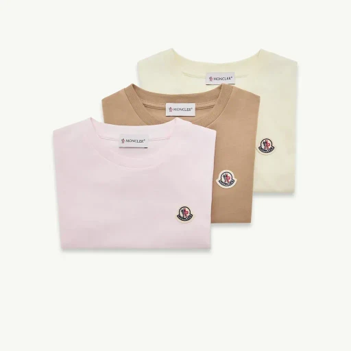 Logo Patch Cotton T-Shirt