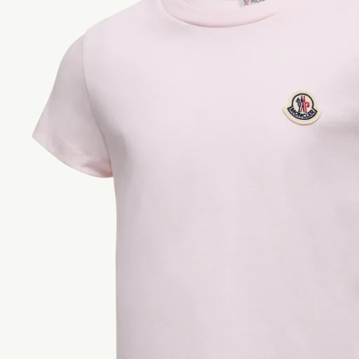 Logo Patch Cotton T-Shirt
