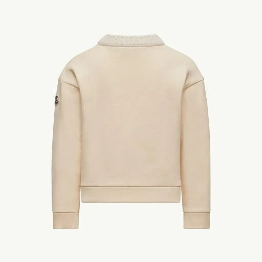 Embroidered Logo Cotton Sweatshirt