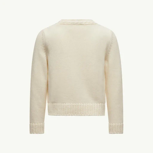 Textured Logo Wool Jumper