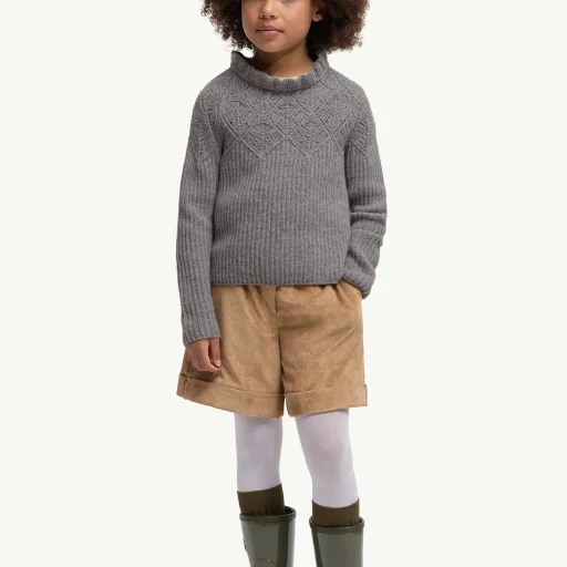 Ruffled Wool Jumper