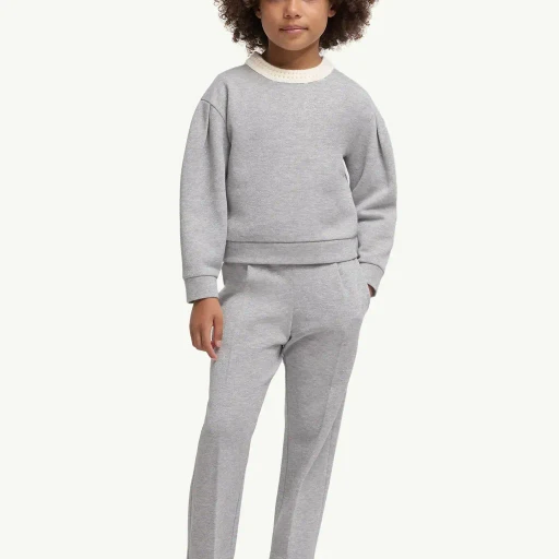 Metallic Cotton Sweatsuit Set