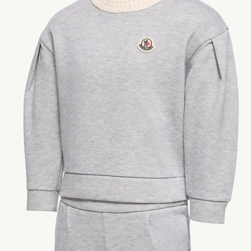 Metallic Cotton Sweatsuit Set