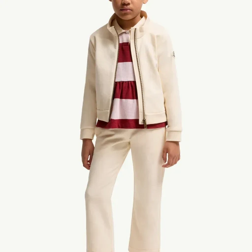 Logo Patch Cotton Tracksuit Set
