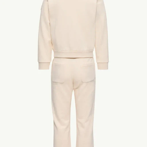 Logo Patch Cotton Tracksuit Set