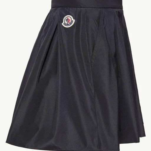 Pleated Taffeta Shorts