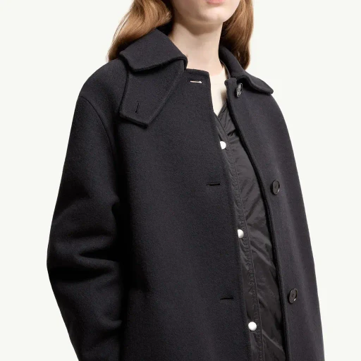 Moncler + Jil Sander Barrelene 3-In-1 Wool Coat
