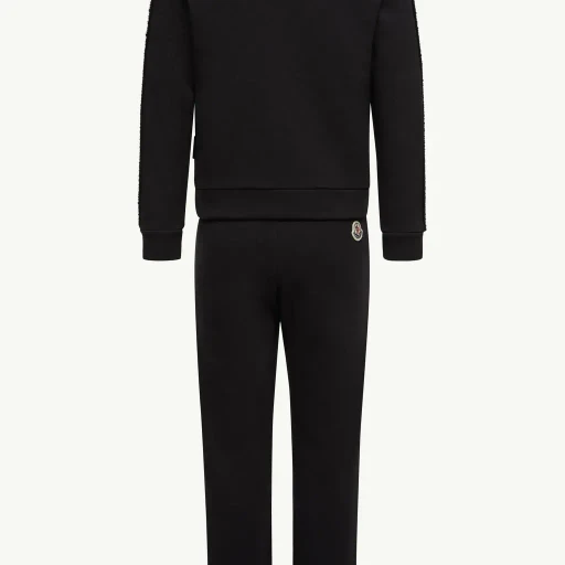 Wool-Trimmed Cotton Tracksuit Set