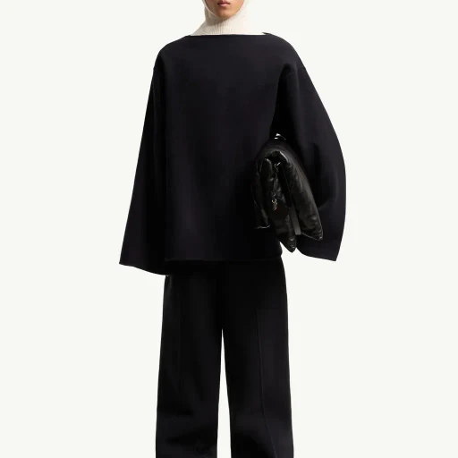 Moncler + Jil Sander Cuprous 2-In1 Wool Blend Cape