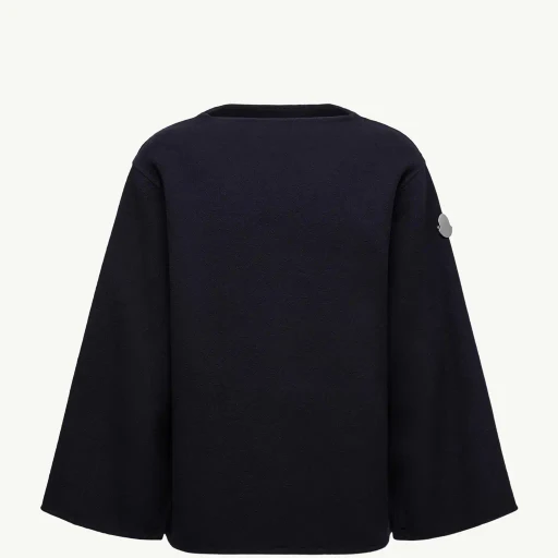 Moncler + Jil Sander Cuprous 2-In1 Wool Blend Cape