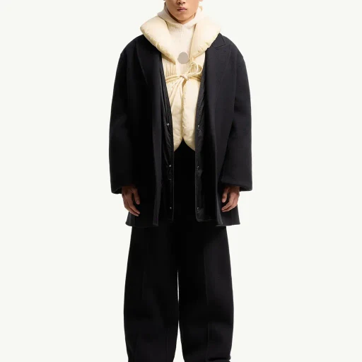 Moncler + Jil Sander Rhamnose 3-In-1 Wool Mono-Breasted Down Jacket