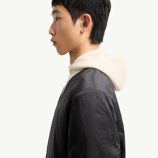 Moncler + Jil Sander Rhamnose 3-In-1 Wool Mono-Breasted Down Jacket