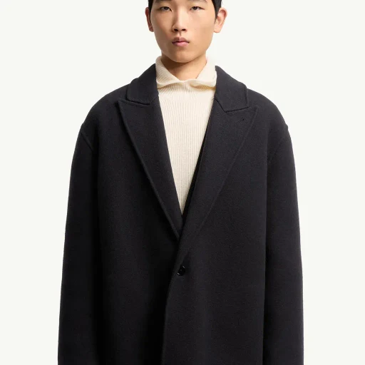 Moncler + Jil Sander Rhamnose 3-In-1 Wool Mono-Breasted Down Jacket