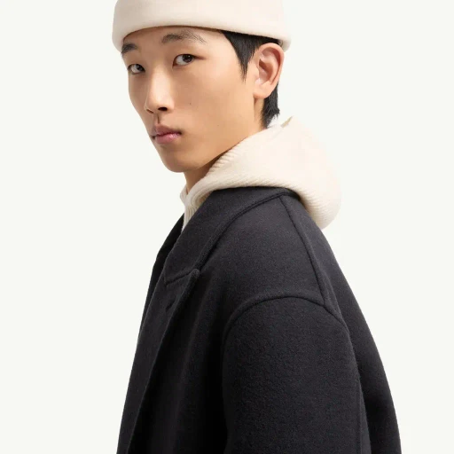 Moncler + Jil Sander Rhamnose 3-In-1 Wool Mono-Breasted Down Jacket