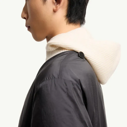 Moncler + Jil Sander Rhamnose 3-In-1 Wool Mono-Breasted Down Jacket