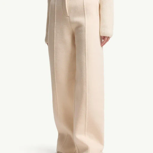 Moncler + Jil Sander Straight Leg Wool Ttrousers