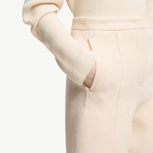 Moncler + Jil Sander Straight Leg Wool Ttrousers