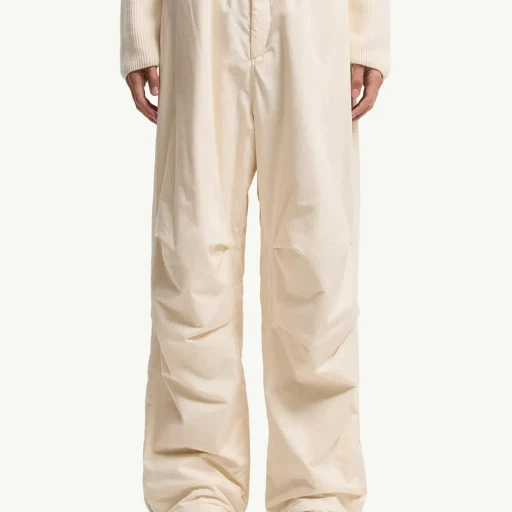 Moncler + Jil Sander Straight Leg Cotton Trousers