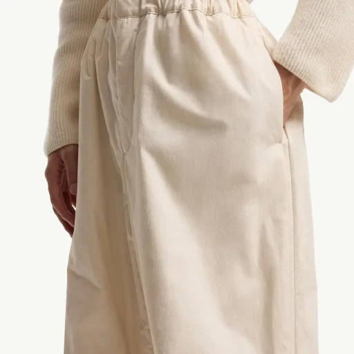 Moncler + Jil Sander Straight Leg Cotton Trousers